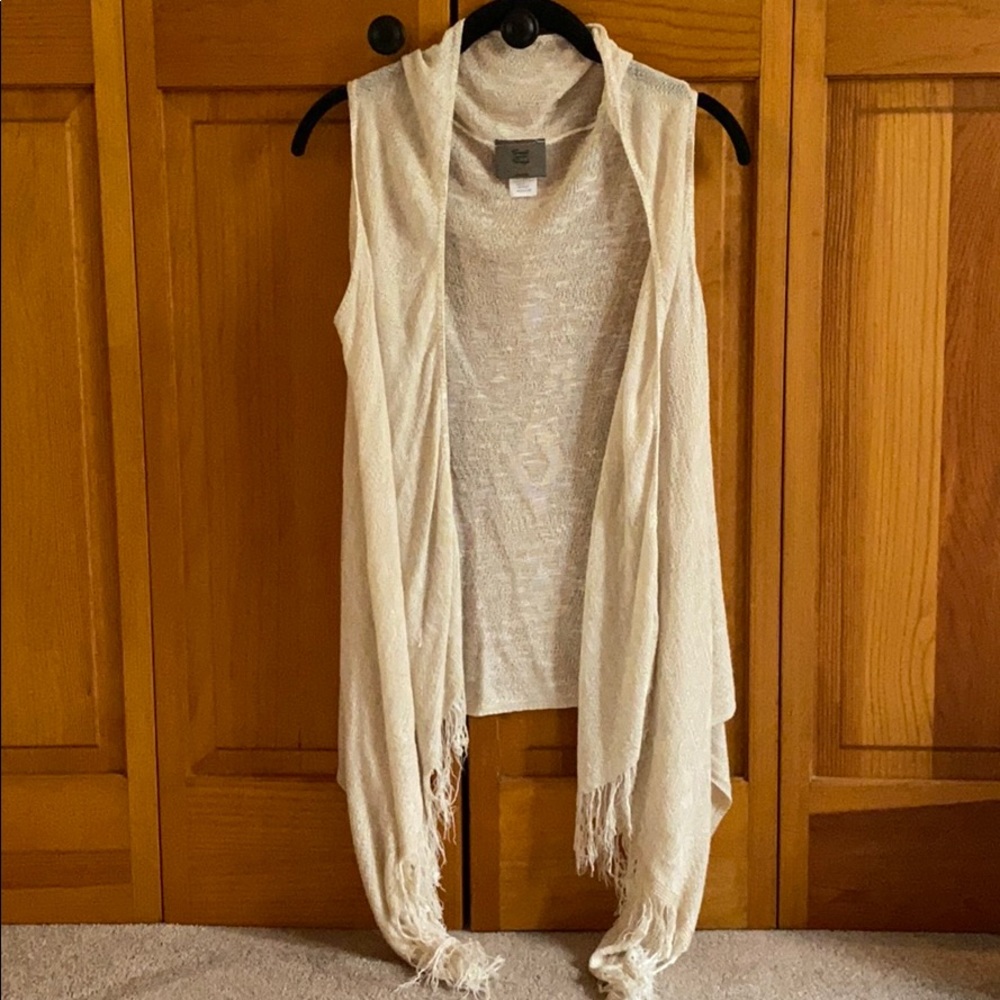 Long Asymmetrical Cardigan